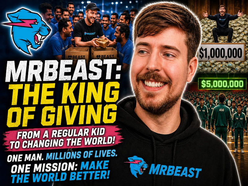 MrBeast – YouTube’s Philanthropic King
