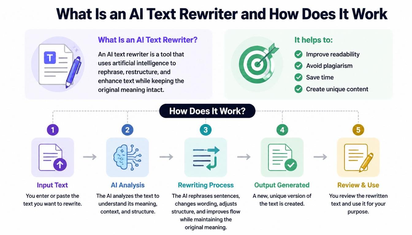 What Is an AI Text Rewriter and How Does It Work?